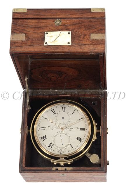 Ø UN CHRONOMÈTRE DE MARINE À SEPT JOURS PAR MCLACH