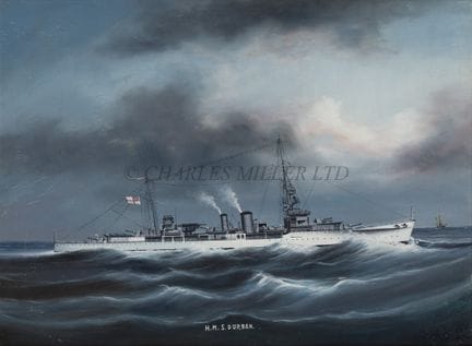 CHINESE SCHOOL (20TH CENTURY)

H.M. Light Cruiser 