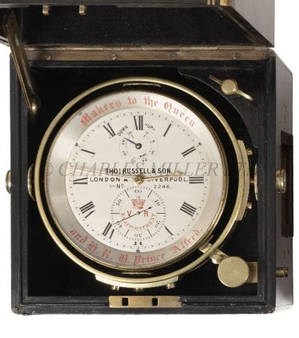 CHRONOMÈTRE DE MER À DEUX JOURS DE THOMAS RUSSELL 
