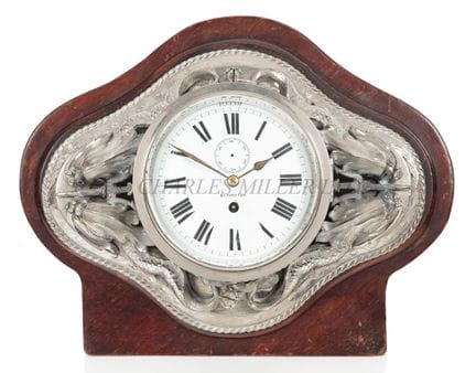 HORLOGE DÉCORATIVE DE CLOISON MARINE SIGNÉE ELKING