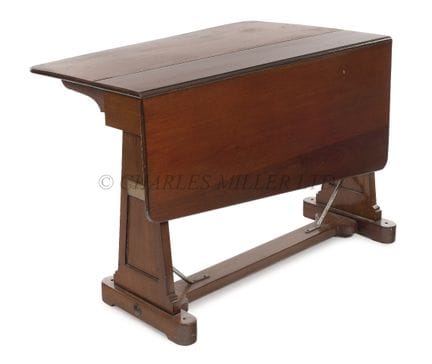 A DROPLEAF SALOON TABLE FROM THE RACING YACHT ENDE