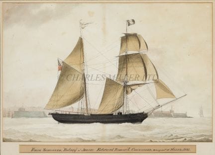 MALTESE SCHOOL (19TH CENTURY)

Brig Schooner 'Bets