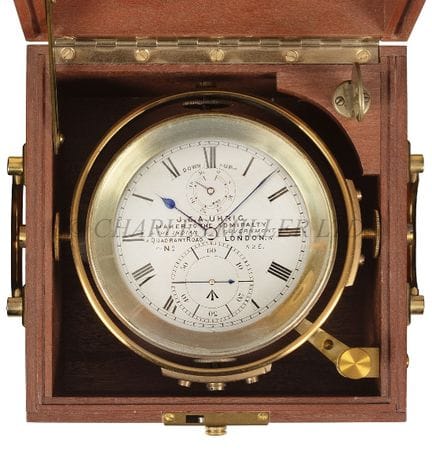 CHRONOMÈTRE DE MER À DEUX JOURS DE J.E.A. UHRIG, L