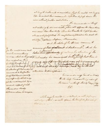 EINE SAMMLUNG VON BRIEFEN UND HANDSchRIFTEN VON AD