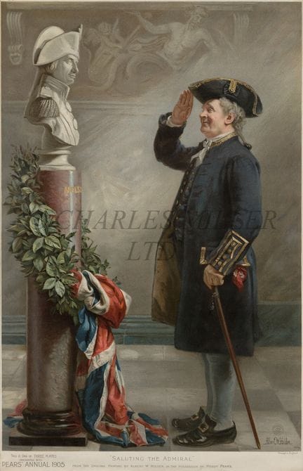 HOMMAGE À L'AMIRAL

d'après Albert William Holden,