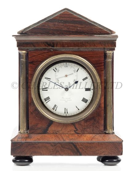 A SILVER PAIR-CASED ONE-DAY POCKET CHRONOMETER BY 