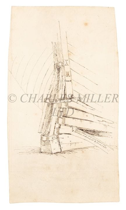 ARCHIVES DE MAÎTRE CHARPENTIER DE NAVIRE WILLIAM M