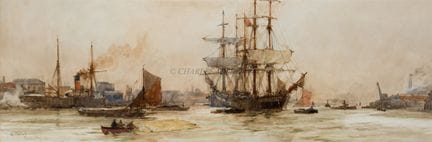 CHARLES EDWARD DIXON (BRITANNIQUE, 1872-1934)

Au 