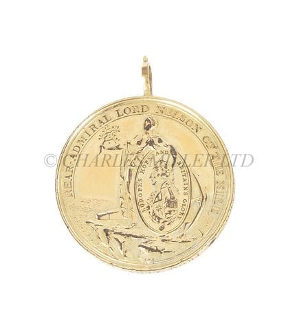 MÉDAILLE DU NIL D'ALEXANDER DAVISON, 1er AOÛT 1798