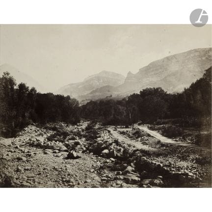 Édouard Baldus (1813–1889) 
Voreppe (Dauphiné), c.