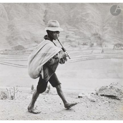 Werner Bischof (1916–1954)
Der Flötenspieler auf d