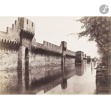 Édouard Baldus (1813–1889) 
The Ramparts of Avigno