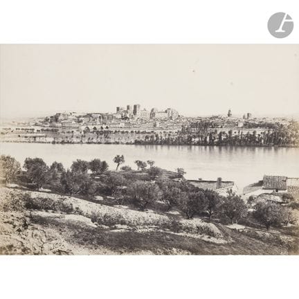 Édouard Baldus (1813–1889) 
Avignon. Flooding of t