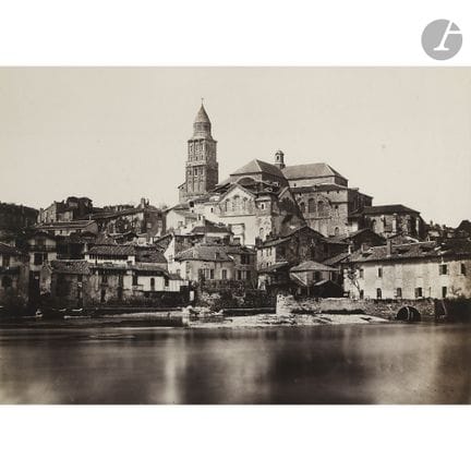 Édouard Baldus (1813–1889) 
View of Périgueux, 186