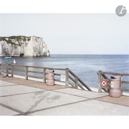 Raymond Depardon (1942)
Étretat, 2013. 
Chromogen-
