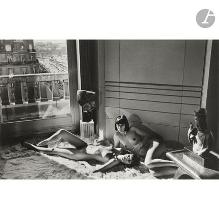 Helmut Newton (1920–2004) 
Models. Quai d’Orsay. P
