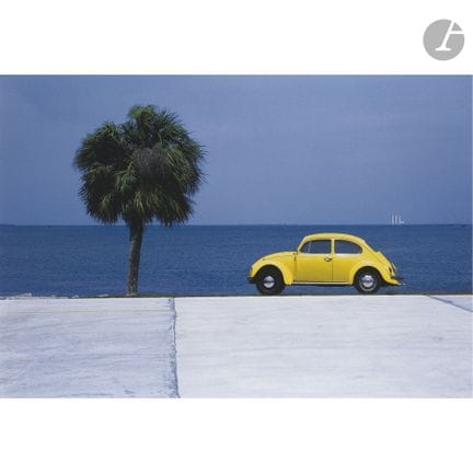 Franco Fontana (1933–2026)
Gelber Volkswagen. Mich