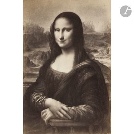 Gustave Le Gray (1820–1884).
The Mona Lisa, after 