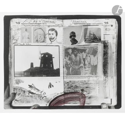 Peter Beard (1938–2020) 
Tagebuch „N. Y. nach Mont