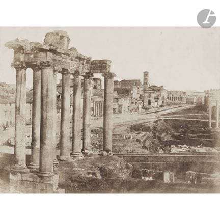 Thomas Sutton (1819–1875)
Forum. Rome, Italy, c. 1