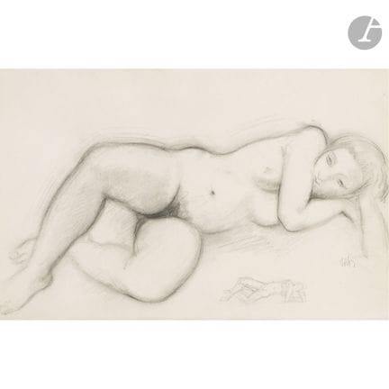 Antoniucci VOLTI (1915-1989)
Nu et étude de nu
Cra