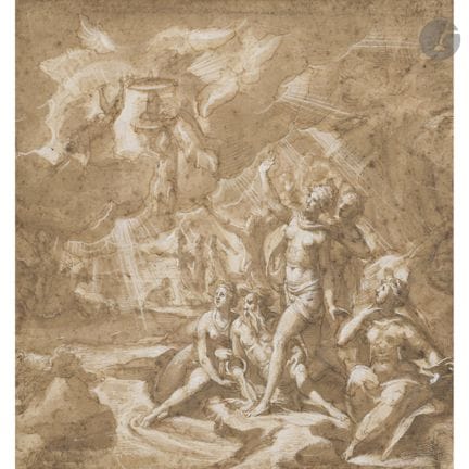 Attribué à Carlo PORTELLI (Loro Ciuffenna 1510 - F