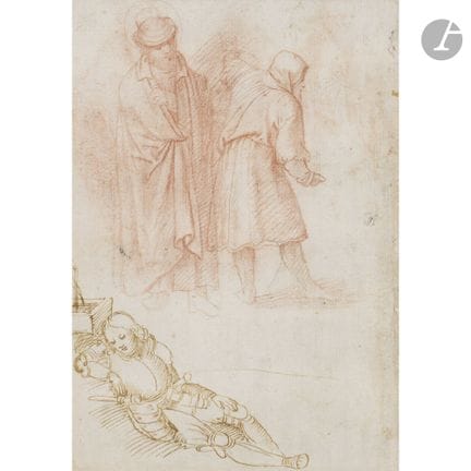 ÉCOLE MILANAISE du début du XVIe siècle
Feuille d’