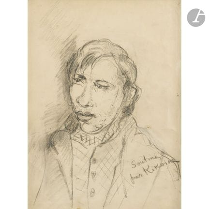 Michel KIKOÏNE (1892-1968)
Portrait de Chaïm Souti