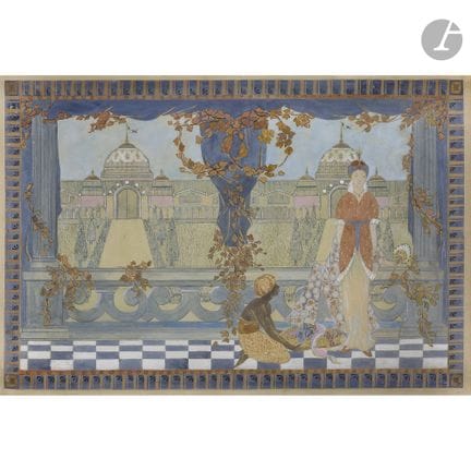 George BARBIER (1882-1932)
Projet pour un décor d’