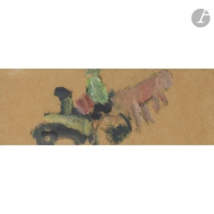 Jean Puni dit POUGNY (1892-1956)
Petit attelage, 1