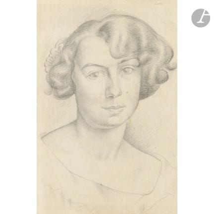 André LHOTE (1885-1962)
Portrait d’Anne, vers 1923