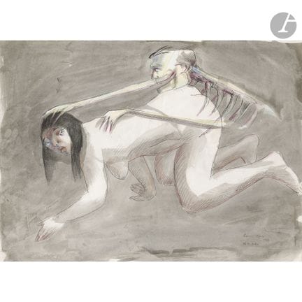 Roland TOPOR (1938-1997)
Vade retro, 1984
Encre, l