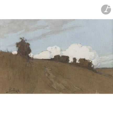Pierre-Eugène MONTEZIN (1874-1946)
Paysage
Gouache
