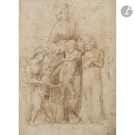 Suiveur de Raphaël SANZIO 
(Urbin 1483 - Rome 1520