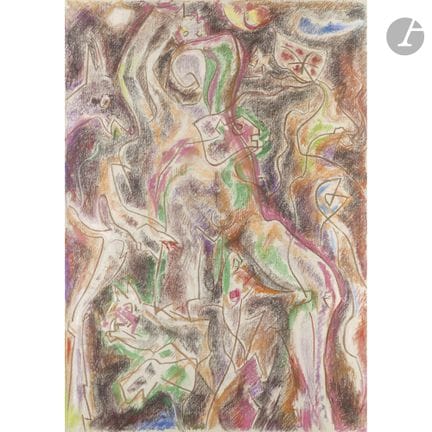 André MASSON (1896-1987)
Le Sommeil du chasseur
Pa