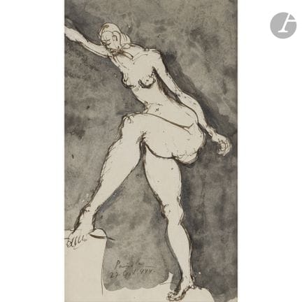 Gyula HALASZ dit BRASSAÏ (1899-1984)
Femme nue de 