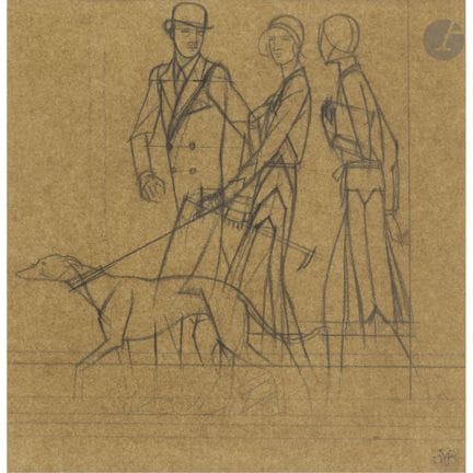 Bernard BOUTET DE MONVEL (1881-1949)
Élégant et él