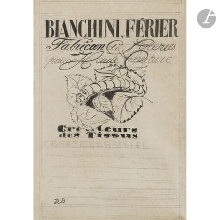 Raoul DUFY (1877-1953)
Projet de publicité pour Bi