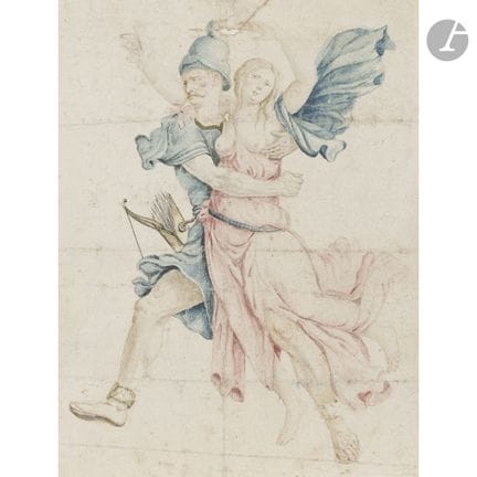 ÉCOLE PRAGOISE de la fin du XVIIe siècle 
Soldat T