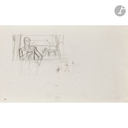 Bernard BOUTET DE MONVEL (1881-1949)
Étude de cava
