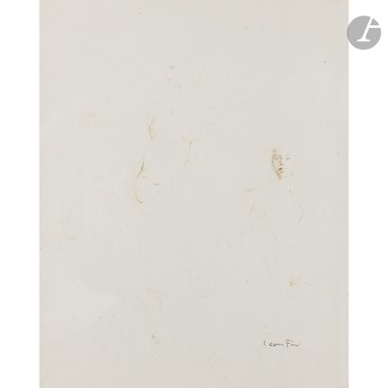 Leonor FINI (1908-1996)
Études de femmes
Encre.
Si