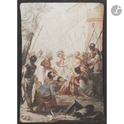Attribué à Arnold HOUBRAKEN
(Dordrecht 1660 - Amst