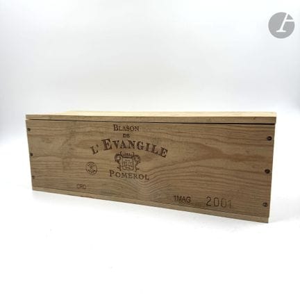 1 Mag BLASON DE L'EVANGILE (Caisse Bois d'origine)