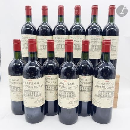 12 B CHÂTEAU HAUT-MARBUZET (2 B.G; 3 T.L.B.+; 5 T.