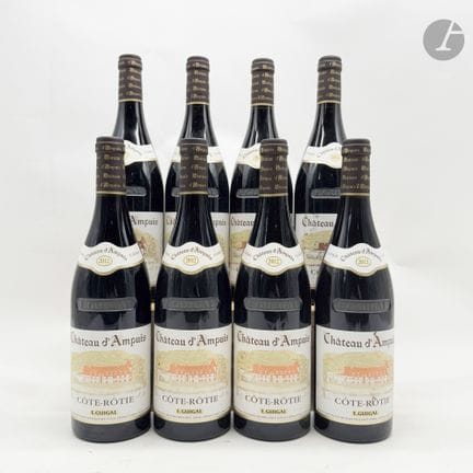 8 B CÔTE-RÔTIE D'AMPUIS (Caja de madera original d