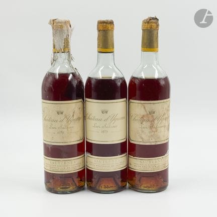 3 B CHÂTEAU D'YQUEM (1 H.E; 1 M.E.+; 1 M.E; e.t.h;