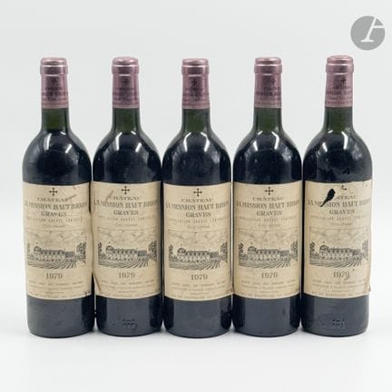 5 B CHÂTEAU LA MISSION HAUT-BRION (1 B.G; 4 T.L.B;