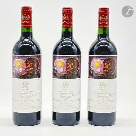 3 B CHÂTEAU MOUTON ROTHSCHILD, GCC1 Pauillac, 1998
