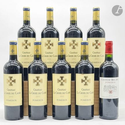 8 B CHÂTEAU LA CROIX DU CASSE, Pomerol, 2012
1 B C