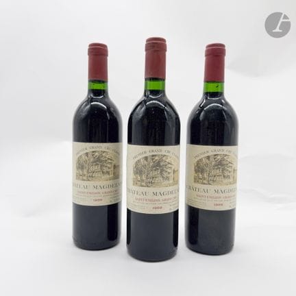 3 B CHÂTEAU MAGDELAINE (e.t.h. légères), GCC1B Sai